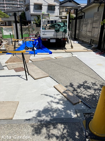 伊丹市の外構リフォーム工事