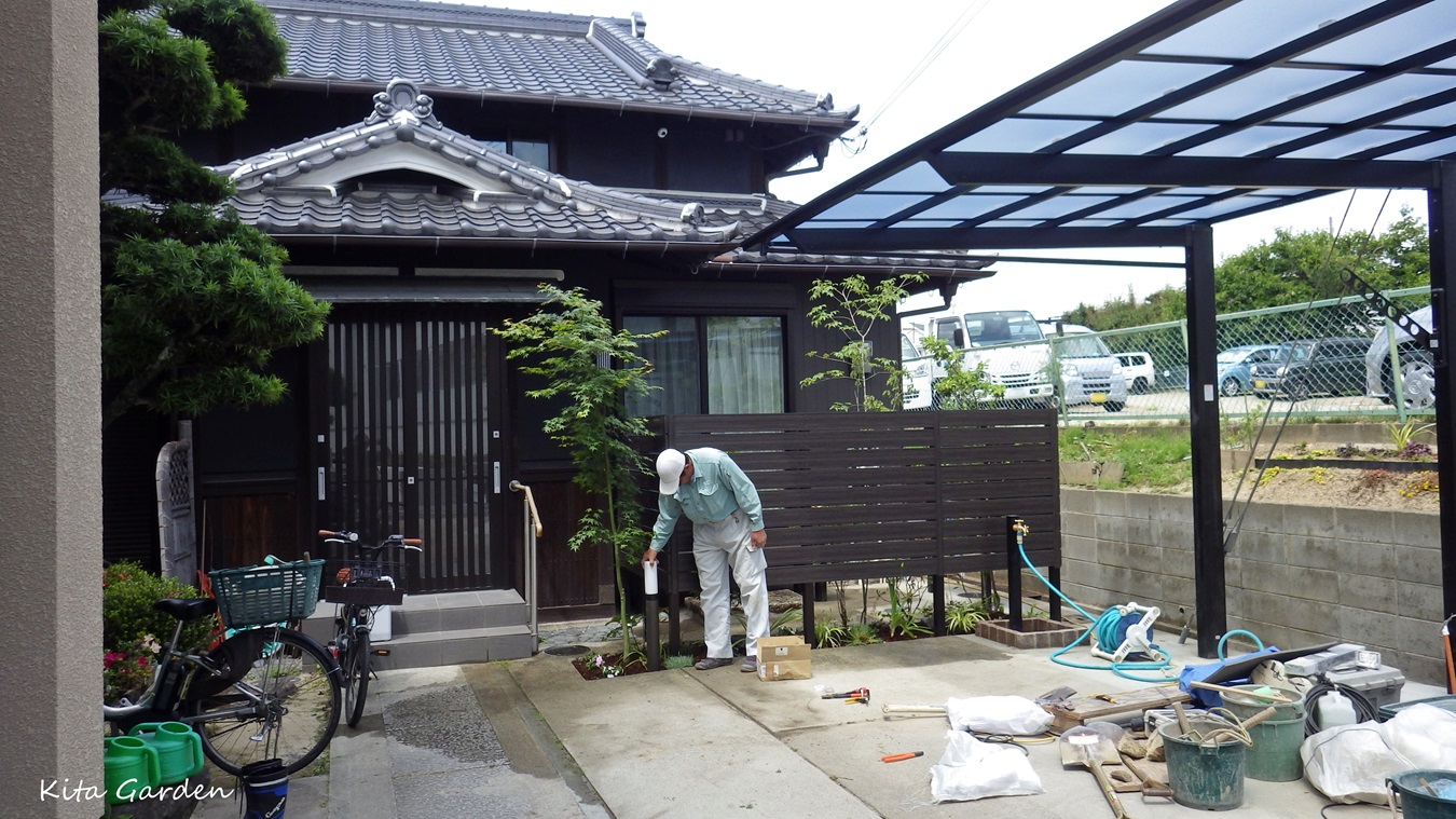 吹田市の外構リフォーム工事