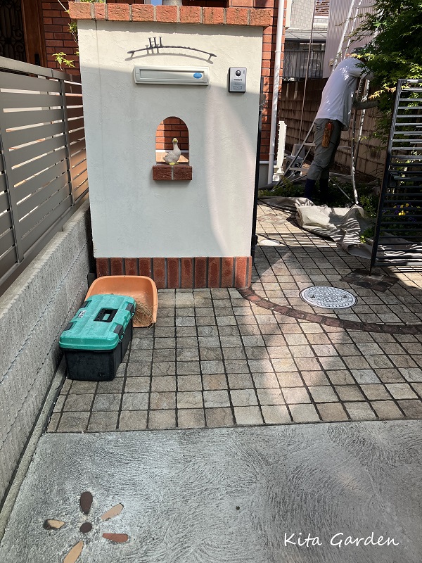 伊丹市H様邸の植栽メンテナンス工事