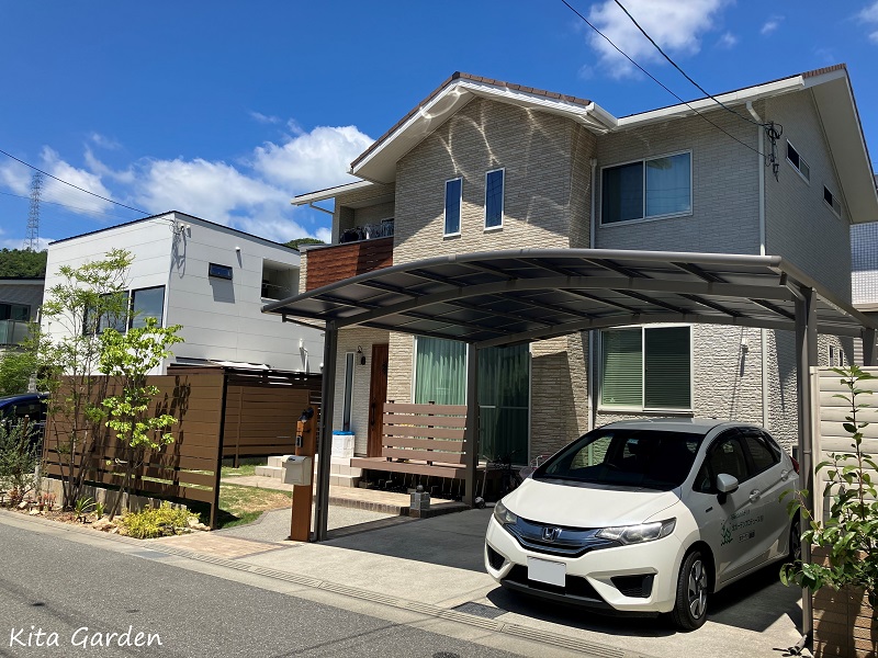 宝塚市F様邸の外構リフォーム工事
