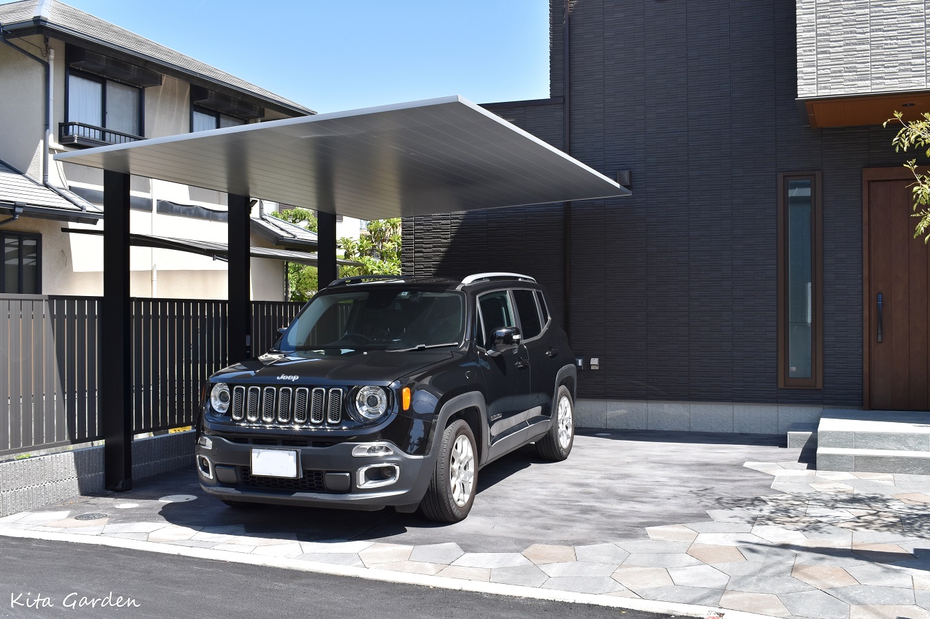 大阪府豊中市で施工したカーポートSC