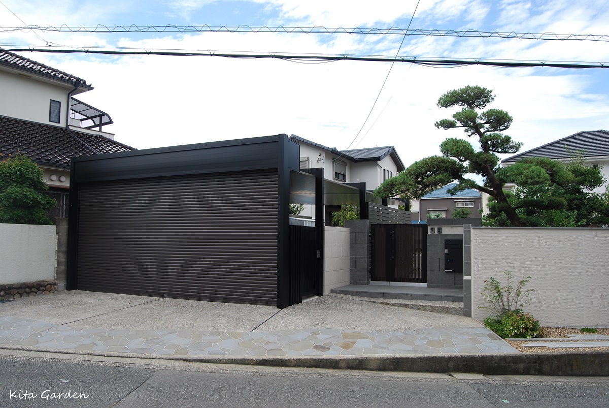 兵庫県伊丹市で施工したカーポートSC