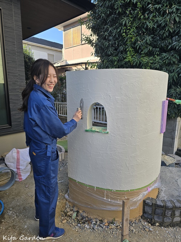 お客様と一緒に造る門柱