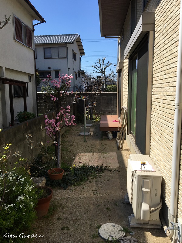 庭のリフォームの施工事例
