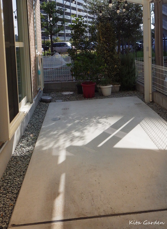 庭のリフォームの施工事例