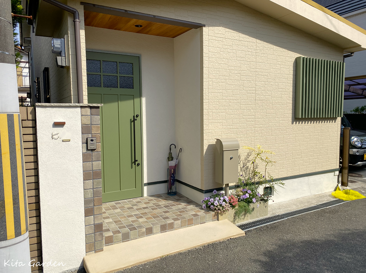 中古住宅の外構リフォーム施工事例