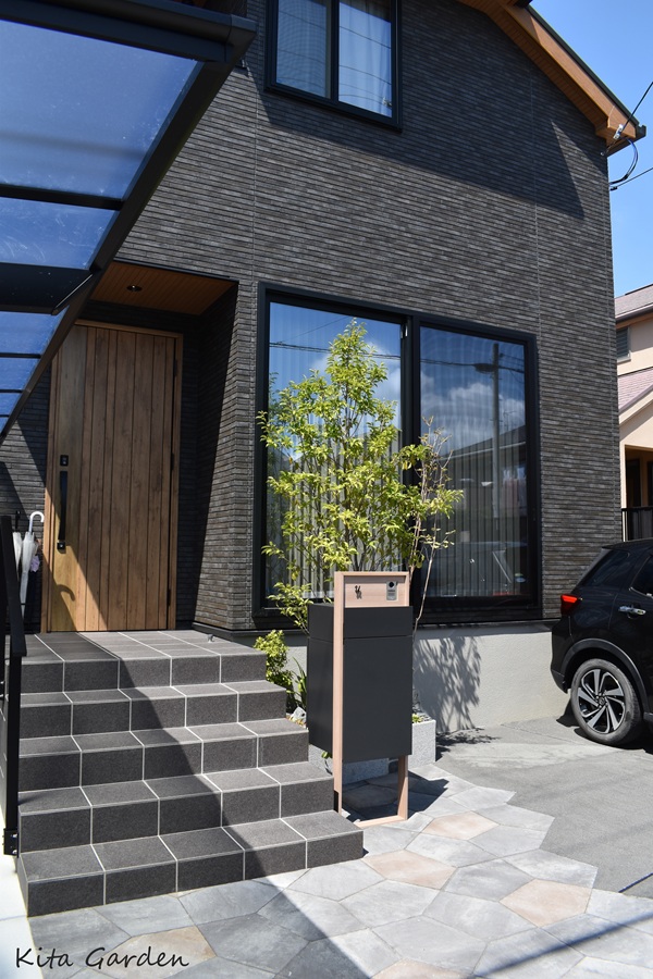 伊丹市の住友林業の家で施工した外構