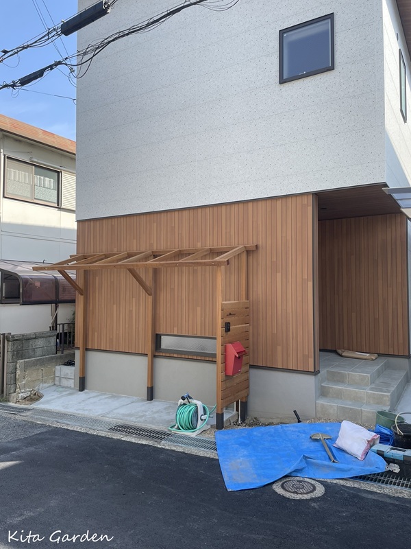 大阪府枚方市での新築外構工事