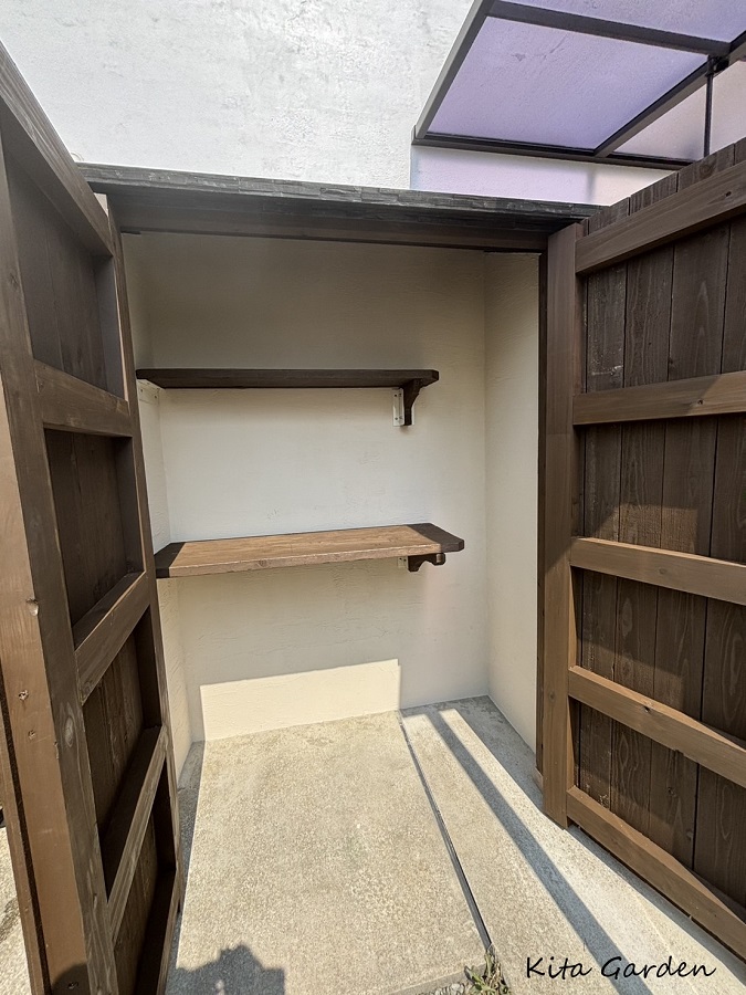 大阪で造ったオーダーメイド物置