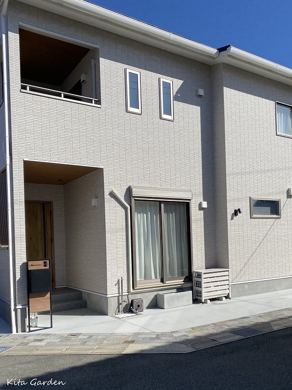 京都府での外構リフォーム工事