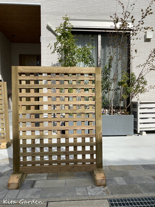 木製のセーフティフェンス