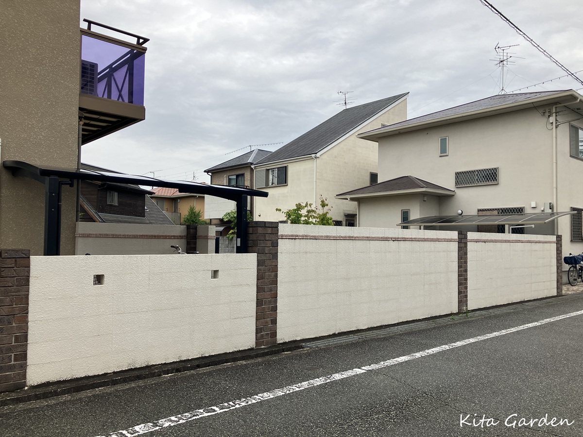 伊丹市外構リフォームの施工前
