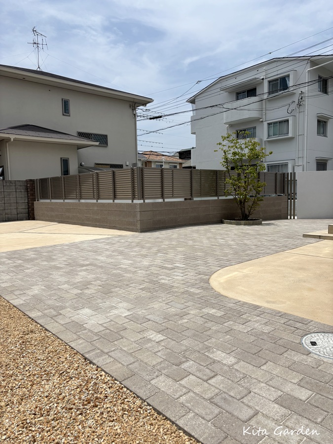 伊丹市の庭リフォーム施工事例